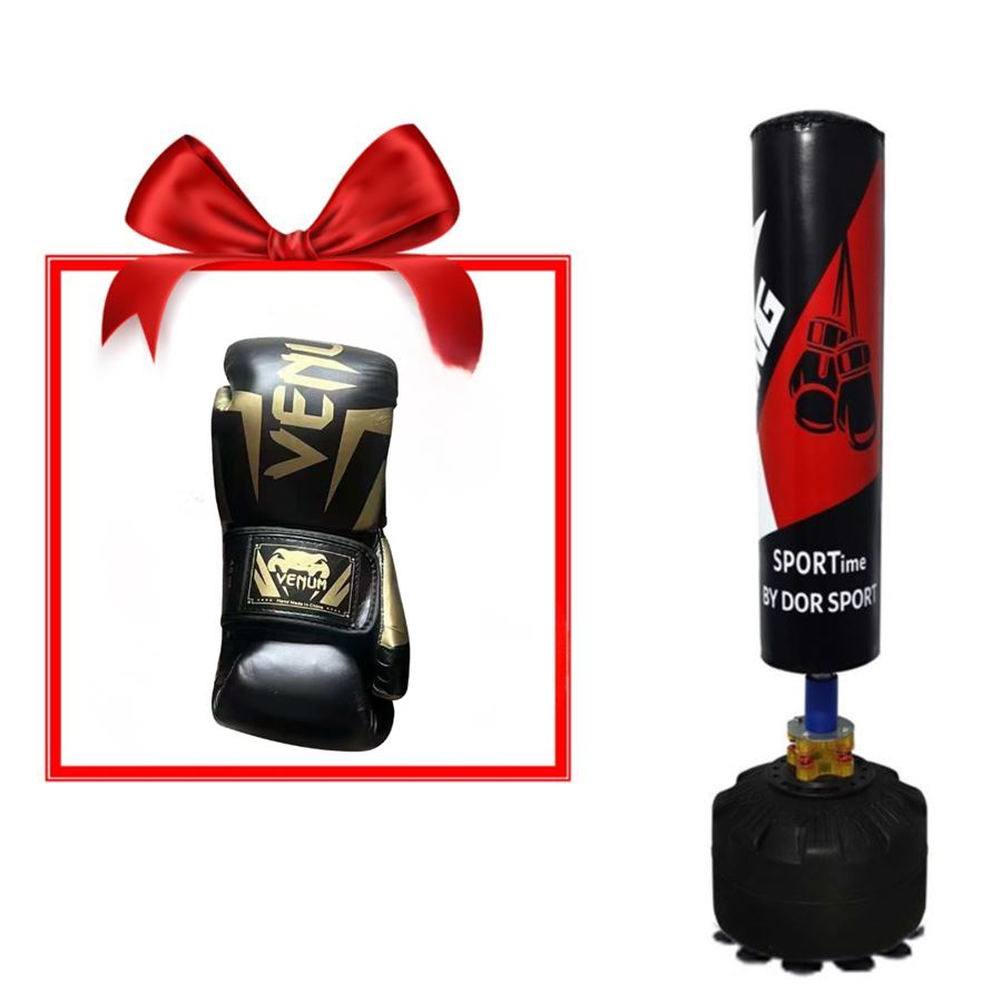 שק איגרוך עומד וכפפות איגרוף מתנה