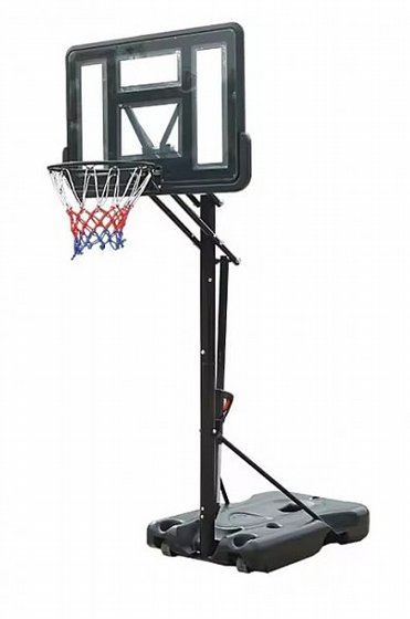 מתקן סל מקצועי מתכוונן עד 3.05 מטר לוח 44 אינץ' DUNK PRO