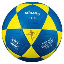 כדורגל חופים פוצ'יוולי Mikasa כחול צהוב מידה 5 