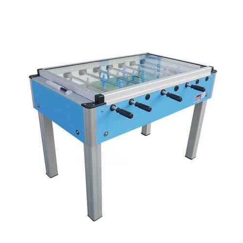 Summer Free cover שולחן כדורגל מקצועי חוץ עם זכוכית מחוסמת רוברטו ספורט